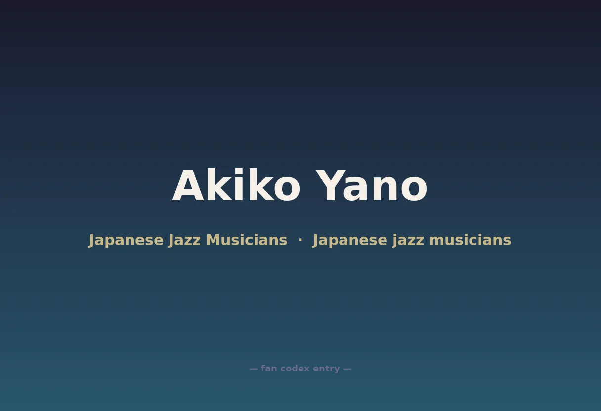Akiko Yano