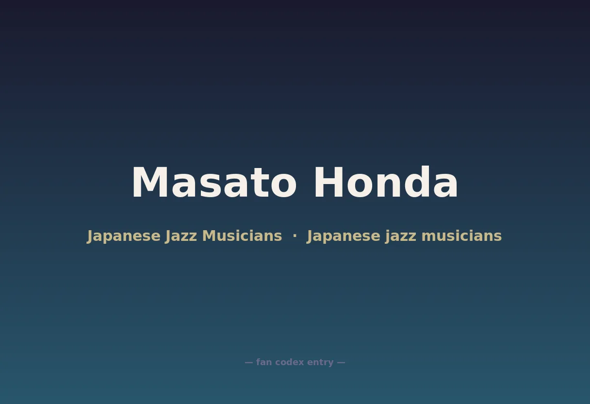 Masato Honda